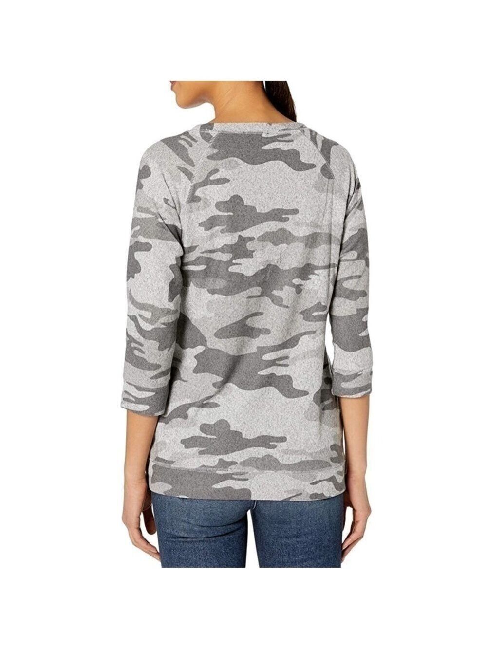 Tribal Camo Raglan Top - Picture 8 of 9
